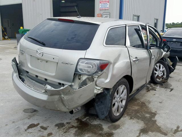 JM3ER29L570107468 - 2007 MAZDA CX-7 BEIGE photo 4