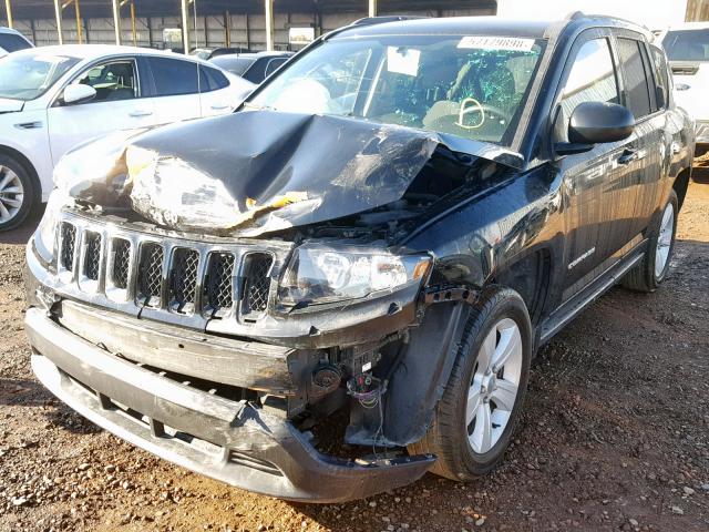 1C4NJCBA9GD742989 - 2016 JEEP COMPASS SP BLACK photo 2