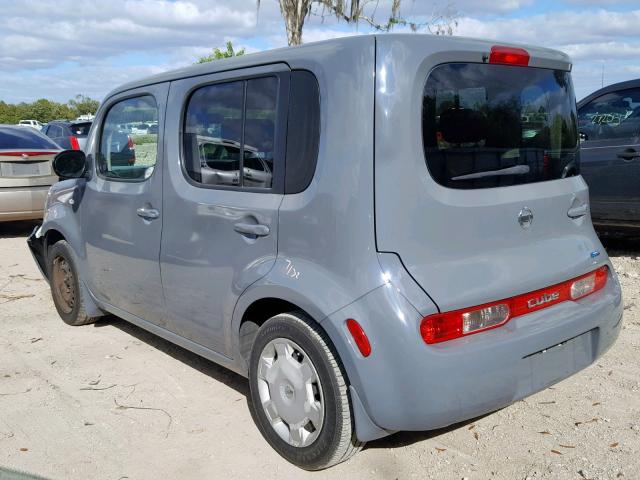 JN8AZ2KRXDT305984 - 2013 NISSAN CUBE S GRAY photo 3