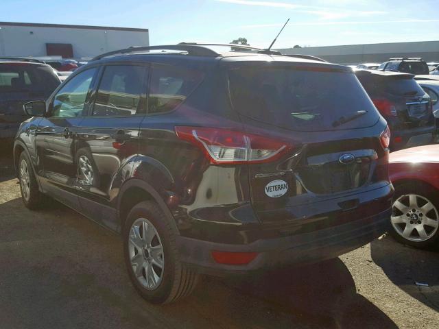 1FMCU0F76DUB65969 - 2013 FORD ESCAPE S BLACK photo 3