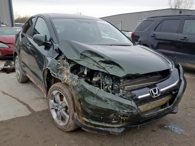 3CZRU6H57HM711924 - 2017 HONDA HR-V EX GREEN photo 1