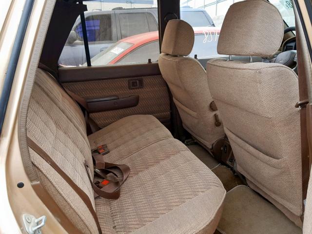 JT3VN39W3M0056783 - 1991 TOYOTA 4RUNNER VN BROWN photo 6