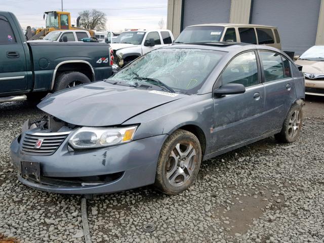 1G8AL52F75Z154695 - 2005 SATURN ION LEVEL GRAY photo 2