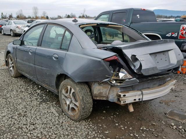 1G8AL52F75Z154695 - 2005 SATURN ION LEVEL GRAY photo 3