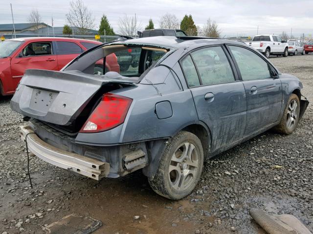 1G8AL52F75Z154695 - 2005 SATURN ION LEVEL GRAY photo 4