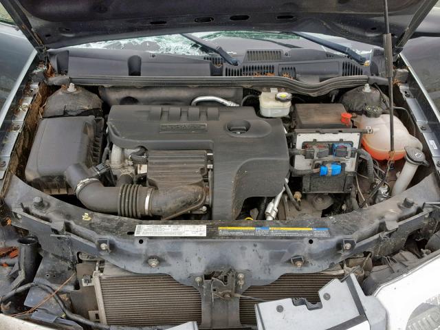 1G8AL52F75Z154695 - 2005 SATURN ION LEVEL GRAY photo 7