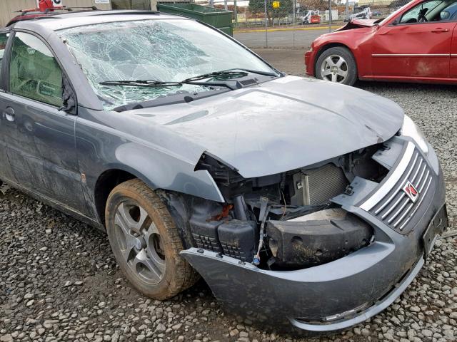 1G8AL52F75Z154695 - 2005 SATURN ION LEVEL GRAY photo 9