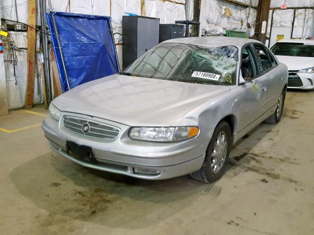 2G4WB55K111254636 - 2001 BUICK REGAL LS SILVER photo 2