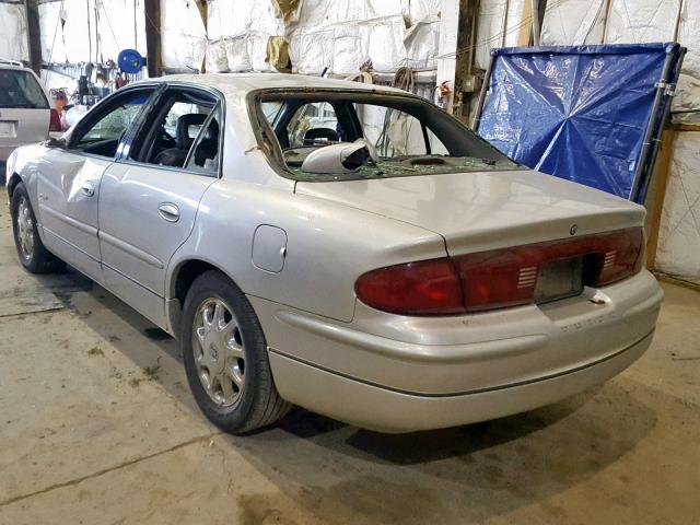 2G4WB55K111254636 - 2001 BUICK REGAL LS SILVER photo 3