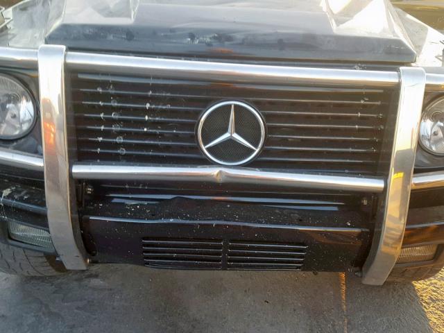 WDCYR49EX2X128250 - 2002 MERCEDES-BENZ G 500 BLACK photo 9