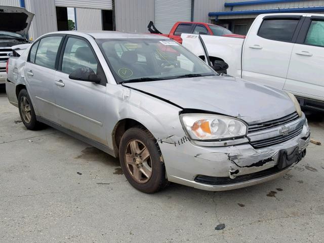 1G1ZT54845F215504 - 2005 CHEVROLET MALIBU LS GRAY photo 1