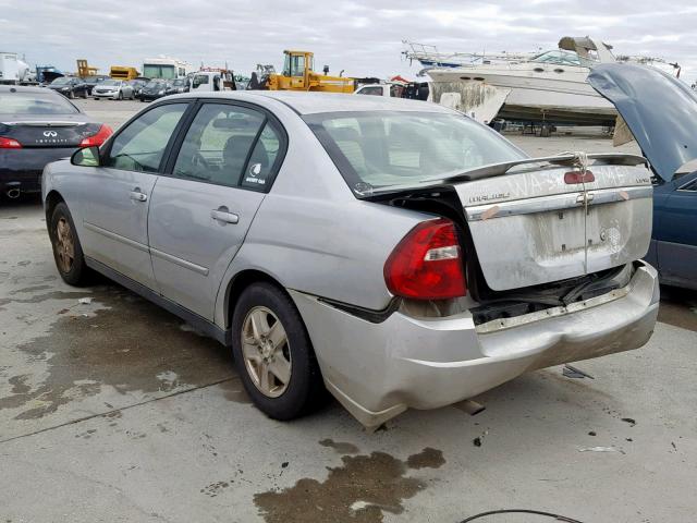 1G1ZT54845F215504 - 2005 CHEVROLET MALIBU LS GRAY photo 3