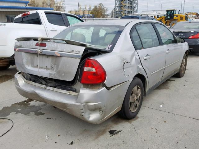 1G1ZT54845F215504 - 2005 CHEVROLET MALIBU LS GRAY photo 4