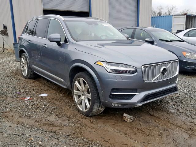 YV4A22PLXG1017447 - 2016 VOLVO XC90 T6 GRAY photo 1