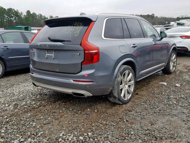 YV4A22PLXG1017447 - 2016 VOLVO XC90 T6 GRAY photo 4