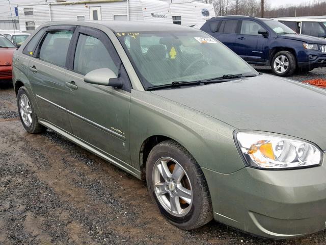 1G1ZT61876F191761 - 2006 CHEVROLET MALIBU MAX მწვანე ფოტო 9