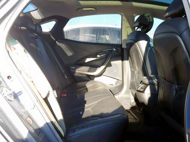 KMHFH4JG7GA569272 - 2016 HYUNDAI AZERA LIMI SILVER photo 6