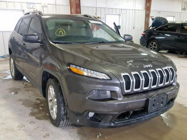 1C4PJLCS1GW177898 - 2016 JEEP CHEROKEE L GRAY photo 1