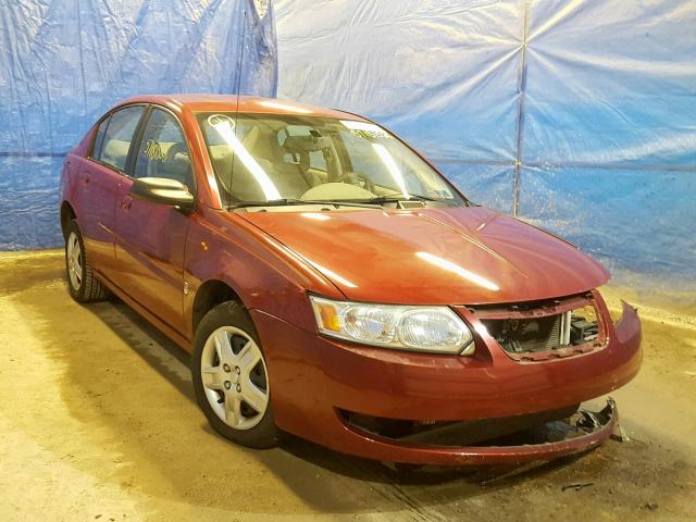 1G8AJ55F57Z174609 - 2007 SATURN ION LEVEL RED photo 1
