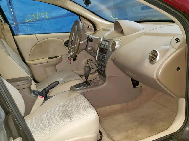 1G8AJ55F57Z174609 - 2007 SATURN ION LEVEL RED photo 5