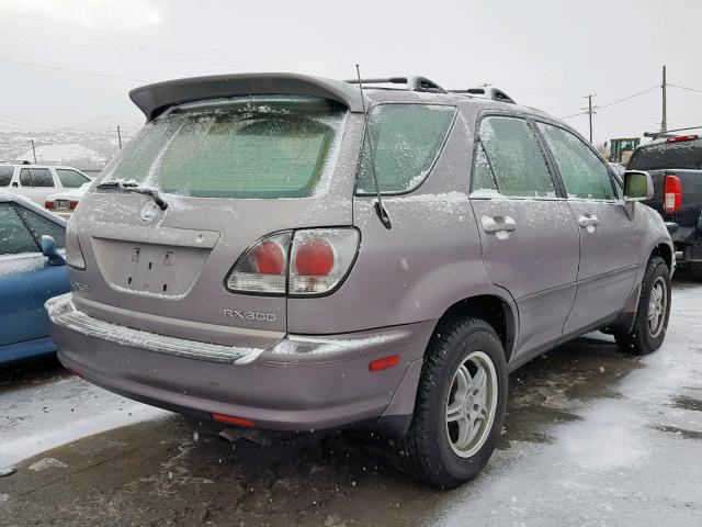 JTJHF10U110171445 - 2001 LEXUS RX 300 GRAY photo 4