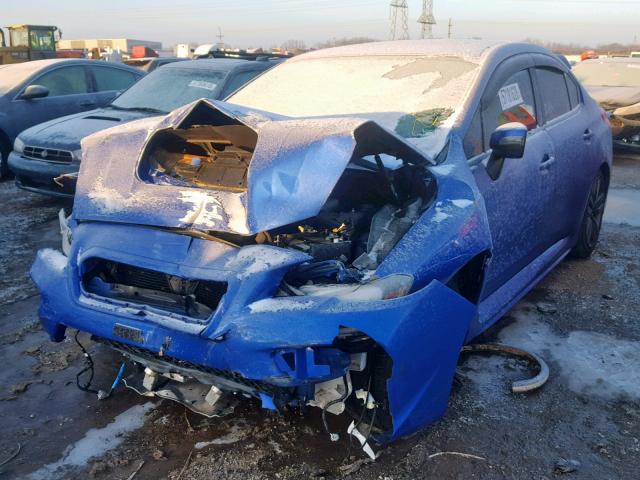 JF1VA1N69G8812372 - 2016 SUBARU WRX LIMITE BLUE photo 2