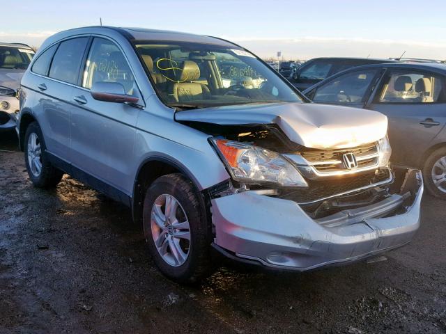 5J6RE4H73BL012138 - 2011 HONDA CR-V EXL SILVER photo 1