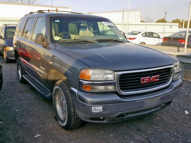 1GKEK13T71R213251 - 2001 GMC YUKON GRAY photo 1