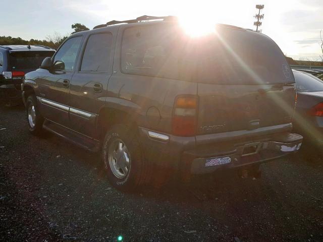 1GKEK13T71R213251 - 2001 GMC YUKON GRAY photo 3