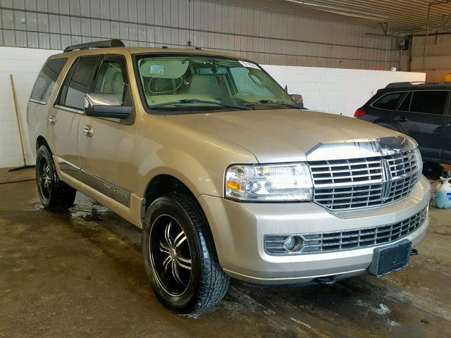 5LMFU28508LJ00614 - 2008 LINCOLN NAVIGATOR TAN photo 1