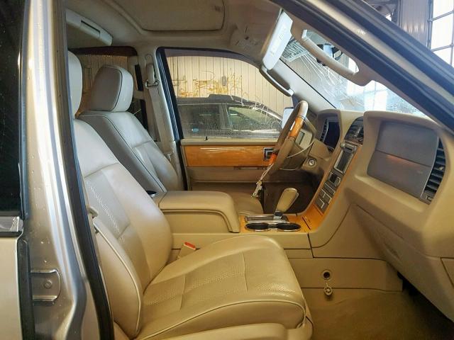 5LMFU28508LJ00614 - 2008 LINCOLN NAVIGATOR TAN photo 5