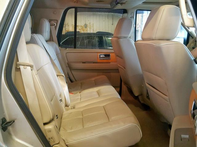 5LMFU28508LJ00614 - 2008 LINCOLN NAVIGATOR TAN photo 6