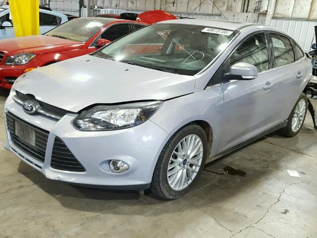 WF0HP4L23E4106328 - 2014 FORD FOCUS TREN GRAY photo 2