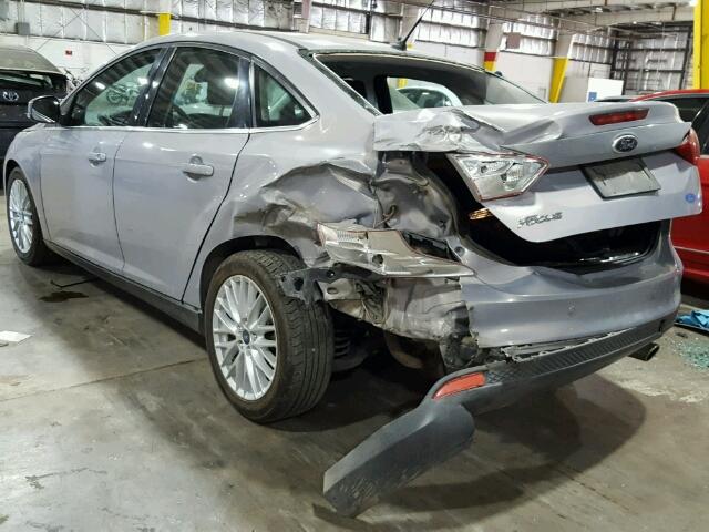 WF0HP4L23E4106328 - 2014 FORD FOCUS TREN GRAY photo 3