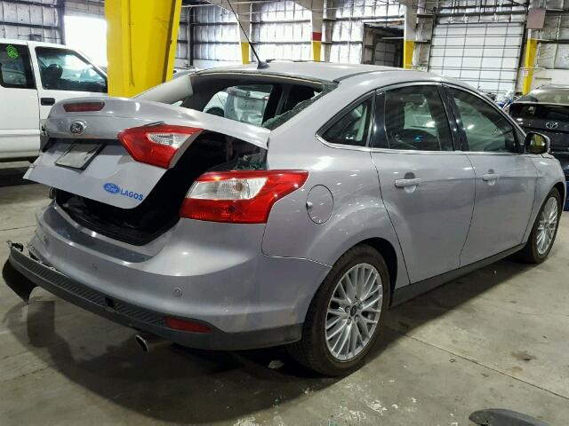 WF0HP4L23E4106328 - 2014 FORD FOCUS TREN GRAY photo 4