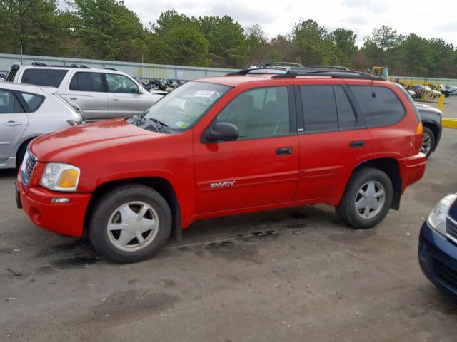 1GKDT13S522217213 - 2002 GMC ENVOY RED photo 9