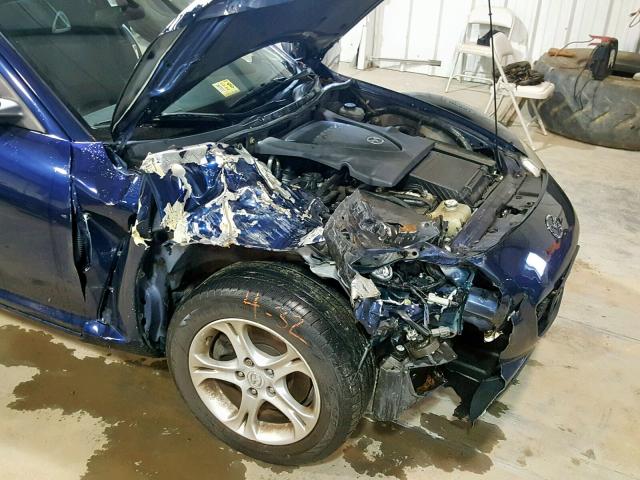 JM1FE173870213936 - 2007 MAZDA RX8 BLUE photo 9