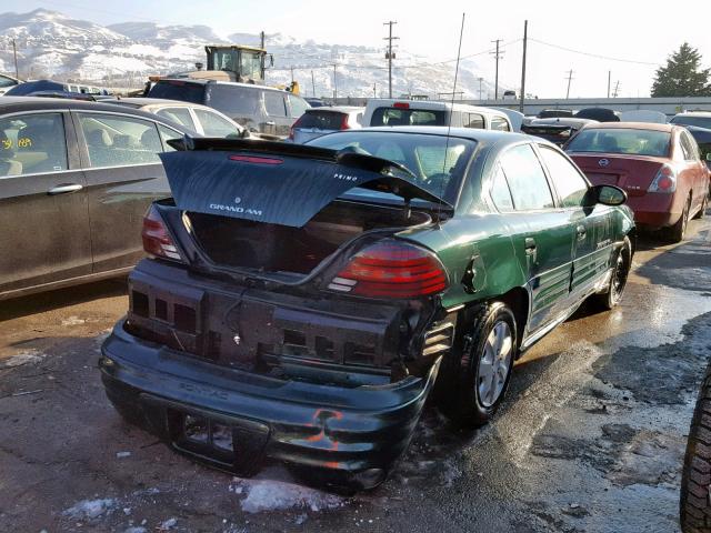 1G2NF52F62C118515 - 2002 PONTIAC GRAND AM S მწვანე ფოტო 4