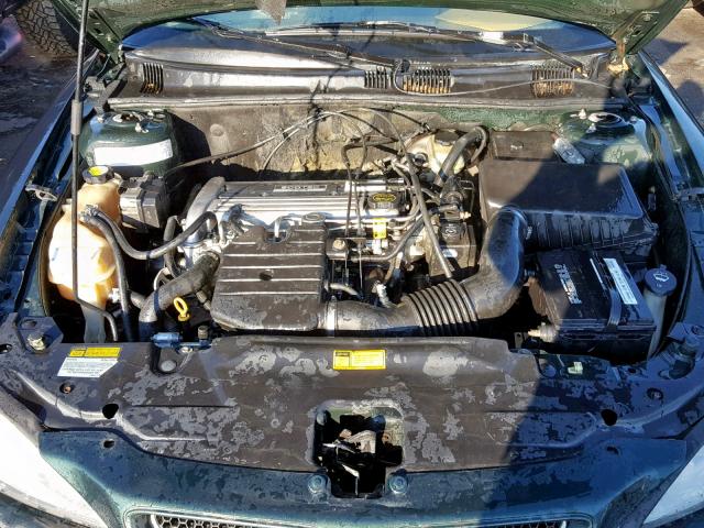 1G2NF52F62C118515 - 2002 PONTIAC GRAND AM S GREEN photo 7