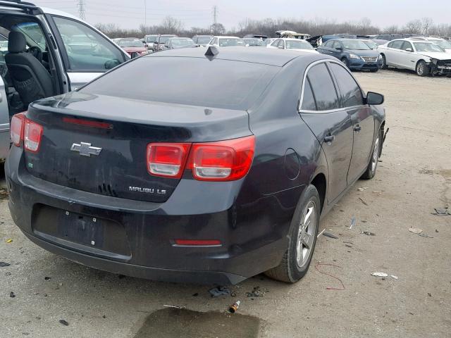 1G11B5SL7EF236807 - 2014 CHEVROLET MALIBU LS GRAY photo 4