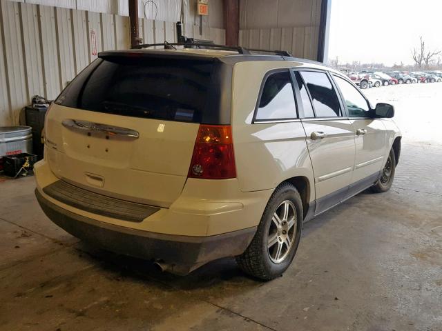 2A8GM68X08R647807 - 2008 CHRYSLER PACIFICA T WHITE photo 4