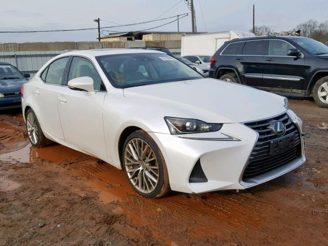 JTHCM1D28H5017547 - 2017 LEXUS IS 300 WHITE photo 1