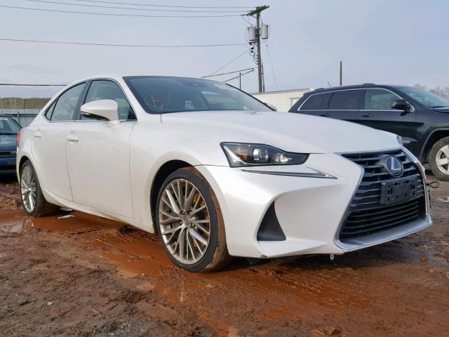 JTHCM1D28H5017547 - 2017 LEXUS IS 300 WHITE photo 9