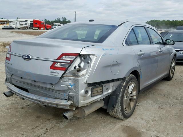 1FAHP2E9XDG230584 - 2013 FORD TAURUS SEL SILVER photo 4