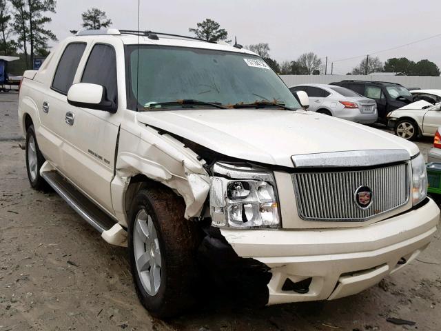 3GYEK62N84G299583 - 2004 CADILLAC ESCALADE E WHITE photo 1