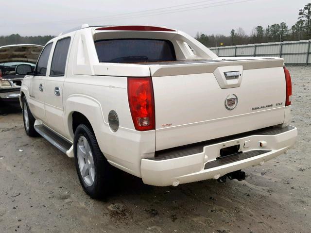 3GYEK62N84G299583 - 2004 CADILLAC ESCALADE E WHITE photo 3