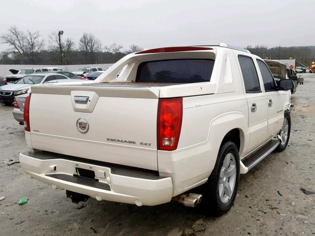 3GYEK62N84G299583 - 2004 CADILLAC ESCALADE E WHITE photo 4