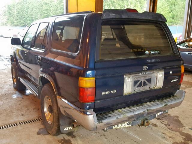 JT3VN39W7R0167201 - 1994 TOYOTA 4RUNNER VN BLUE photo 3