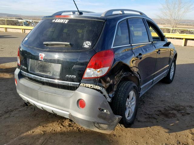 3GSDL43N79S622483 - 2009 SATURN VUE XE BLACK photo 4