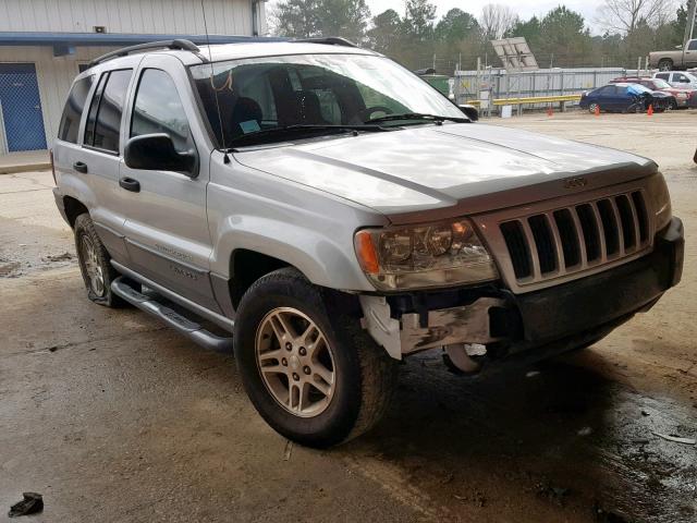 1J4GX48S94C257776 - 2004 JEEP GRAND CHER SILVER photo 1